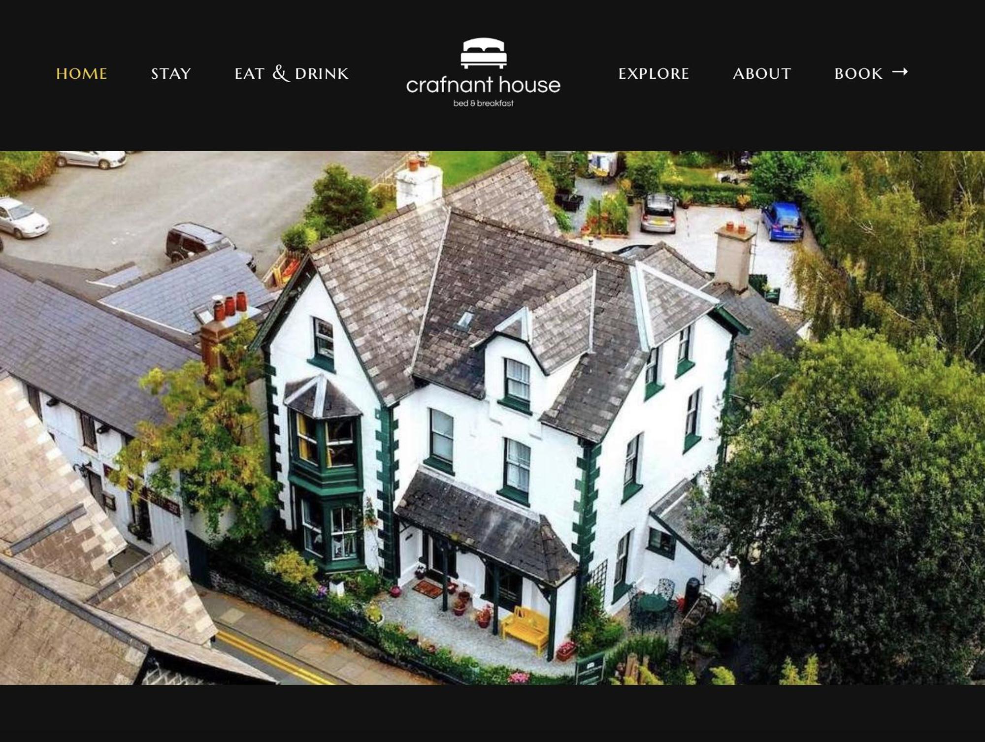 Crafnant House - Bed & Breakfast Trefriw Eksteriør bilde